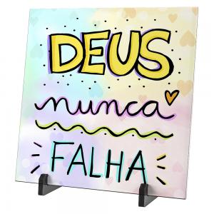 Azulejo Personalizado Frases - mod. 01pd Azulejo Branco  Colorido Sublimação  