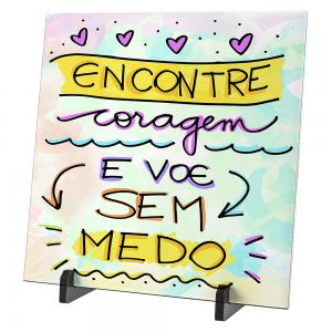 Azulejo Personalizado Frases - mod. 05pd Azulejo Branco 15x15cm e 20x20cm Colorido Sublimação  