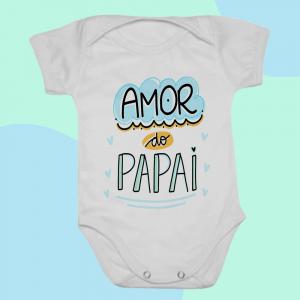 Body Bebê Amor do Papai