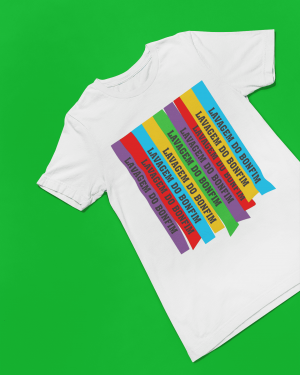 Camiseta Senhor do Bonfim - mod04 Tecido 100% Poliéster - Anti-pilling Estampa Colorida A3  Sublimação  