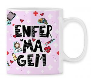 Caneca  Personalizada Enfermagem -mod PD01