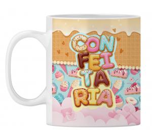 Caneca Personalizada Confeiteira - mod PD03