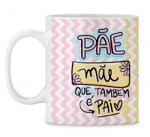 Caneca  Personalizada Dia das Mães com foto - mod. PD05 Caneca Porcelana 95,5x200 Branca Sublimação  