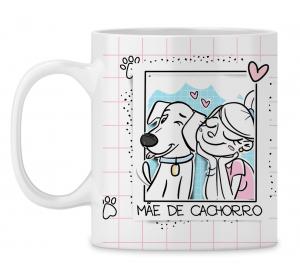 Caneca  Personalizada Dia das Mães - mod. PD10 Caneca Porcelana 95,5x200 Branca Sublimação  