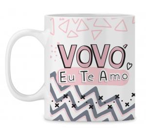 Caneca  Personalizada Dia dos Avós - mod. PD08 Caneca Porcelana 95,5x20 Branca Sublimação  