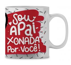 Caneca  Personalizada Dia dos Namorados com foto - mod PD15 Caneca Porcelana 96x205 Branca Sublimação  