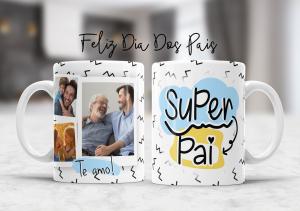 Caneca Personalizada Dia dos Pais Foto - mod. AD05