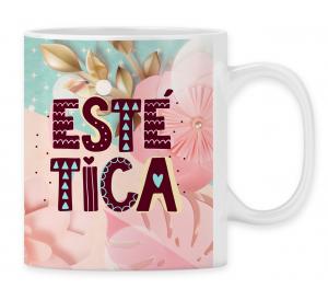 Caneca Personalizada Estética - mod PD05 Caneca Porcelana 95,5x200 4x0 Sublimação  